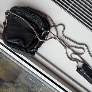 Alexander Wang Black Bag with Silver Accents